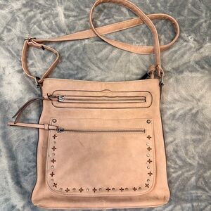 Pink Crossbody Bag